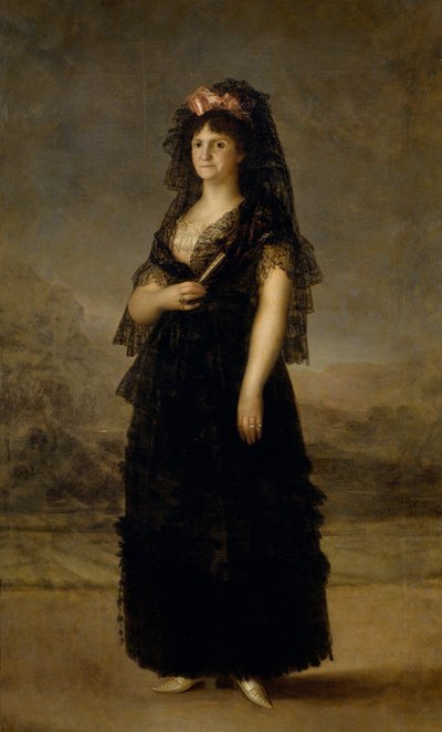 Maria Luisa of Bourbon-Parma by Francisco de Goya
